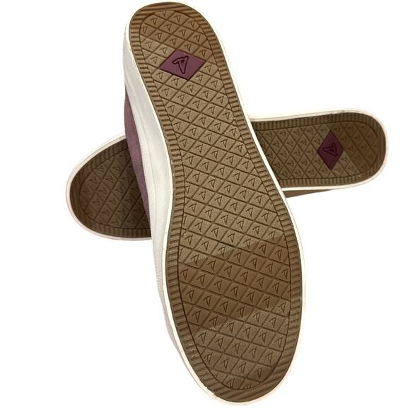 Just in 💫| Sperry Crest Vibes Washed Twill Slip-On Sneakers in Fuchsia Size 12 - Picture 5 of 6